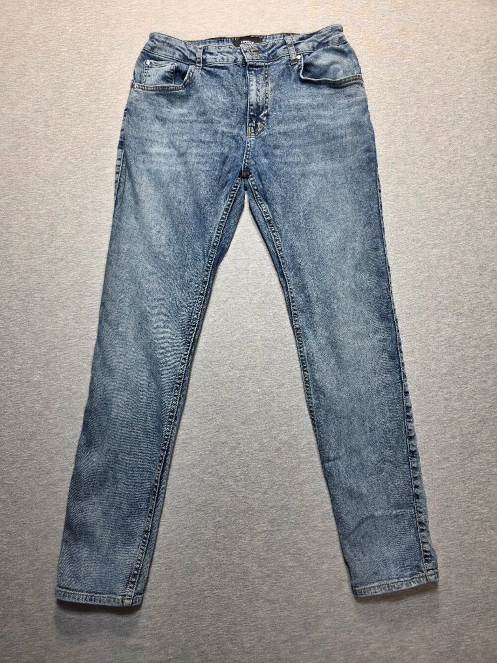 Represent Essential Denim Men's 32 Light Wash Skinny Jeans